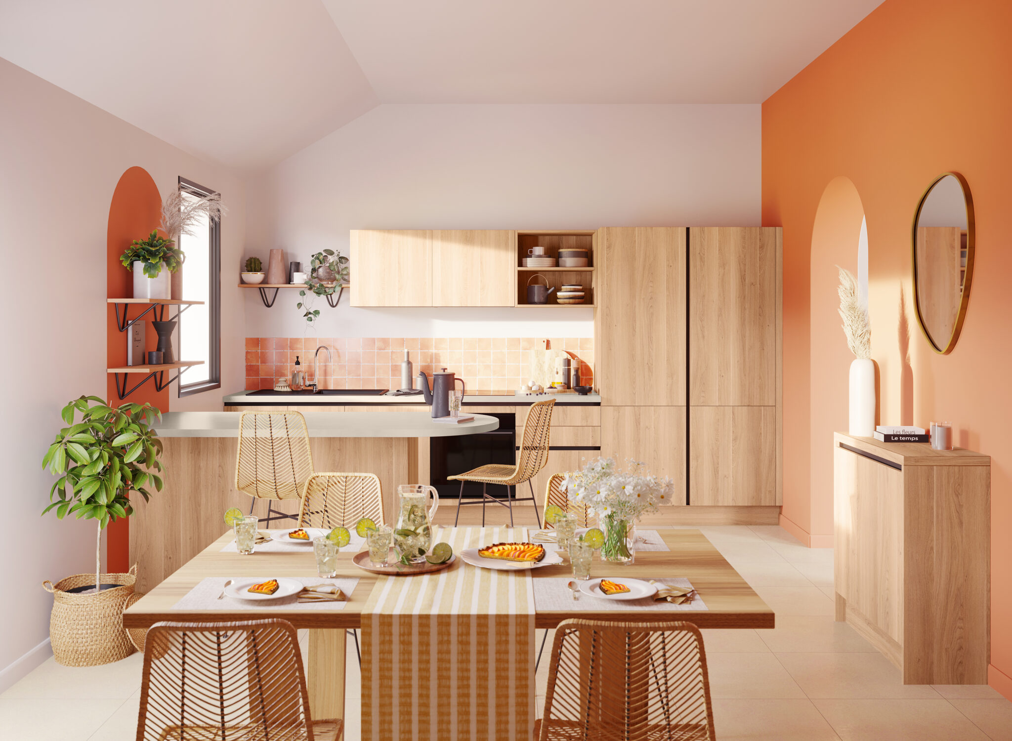 Cuisine plein Sud, inspirée des couleurs et matières du Midi