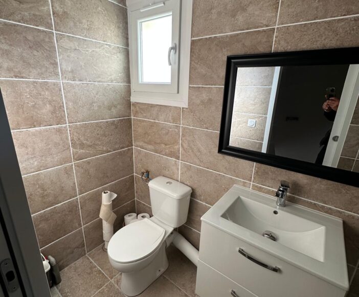 Réalisation d'une petite salle de bain dan le Gard