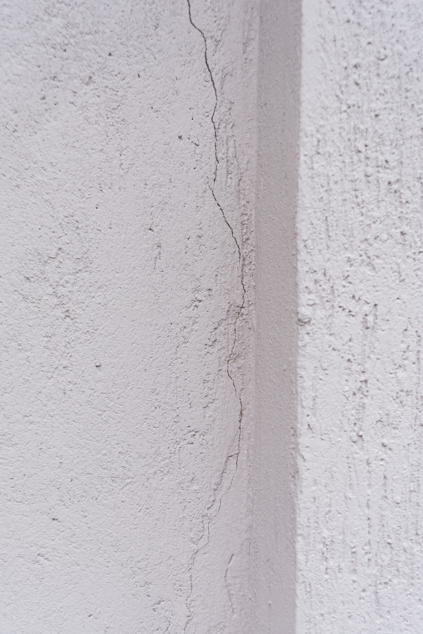 Rénovation de façades, fissures